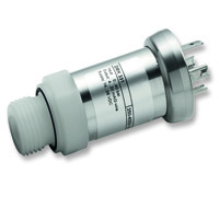 Industrial pressure transmitter for aggressive media